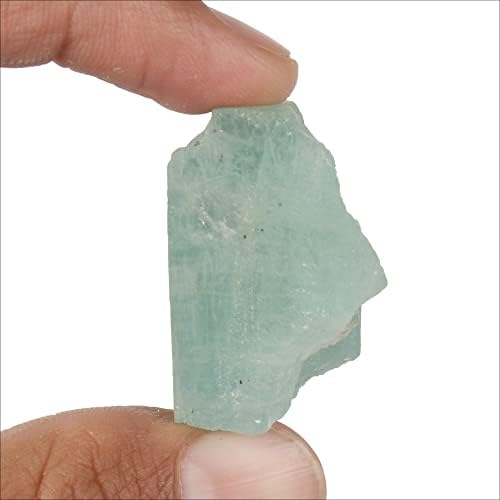 GEMHUB Doğal Ham Kaba Aqua Gökyüzü Akuamarin Kristal, 158.45 CT Erath Mayınlı Kristal Dekorasyon için, Tel Sarma, Reiki Kristal Şifa