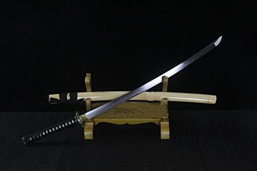 PJXC Gerçek Hamon Tam Tang T10 Kil Temperli Bıçak Japon Samuray Kılıcı Katana Keskin