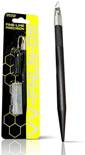 VVıVıD işçiliği araçları paketi (3 x sarma çubuğu, mavi silecek, sarı detaylandırma, işçiliği bıçağı, ayıklama aracı)