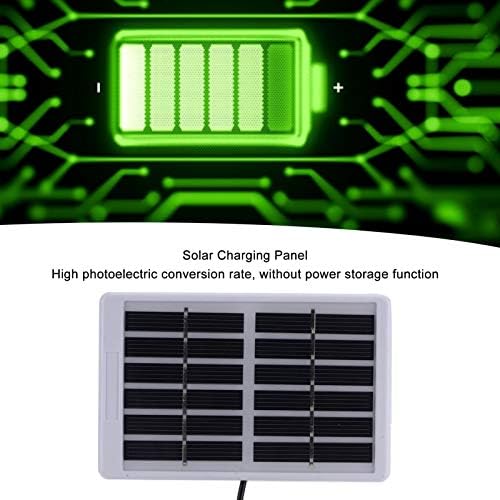Walfront 1.2 W 6V güneş panelı Şarj Cihazı Mini USB Bağlantı Noktası Polikristal Silikon Solar Şarj Modülü Kurulu, güneş panelleri
