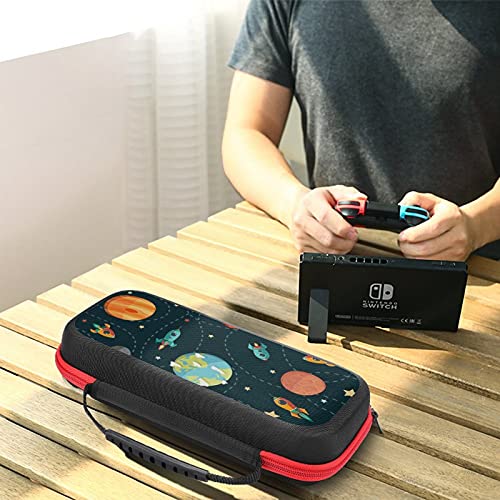 Uzay Macera Nintendo Anahtarı İçin Taşıma çantası Koruyucu Taşınabilir Sert Kabuk Kılıfı Seyahat Oyun Çantası