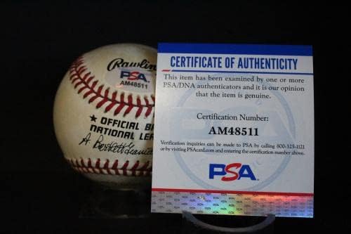 Joe Morgan İmzalı Beyzbol İmzası Otomatik PSA / DNA AM48511 - İmzalı Beyzbol Topları