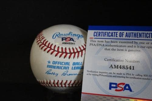 Joe Sewell İmzalı Beyzbol İmzası Otomatik PSA / DNA AM48541 - İmzalı Beyzbol Topları