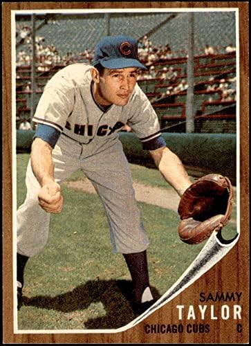 1962 Topps 274 Sammy Taylor Chicago Cubs (Beyzbol Kartı) NM / MT Cubs