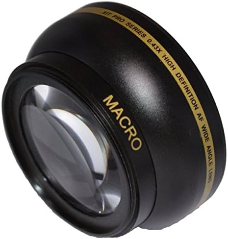 Makro Profesyonel-55mm .43x Geniş Açı Makro nikon için lens AF-P DX NIKKOR 18-55mm F3. 5-5. 6 G VR Lens, makro USM 55mm Geniş Açı Lens