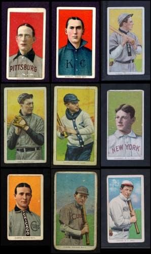 1909-11 T206 Neredeyse Komple Set 2.5 - GD+ - Beyzbol Kartları