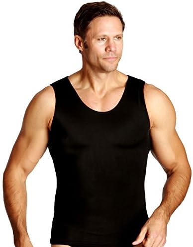 Insta Slim ISPRO Zayıflama Kas Tank Top Shapewear Sıkıştırma Gömlek Erkekler için (abd'de Yapılan)