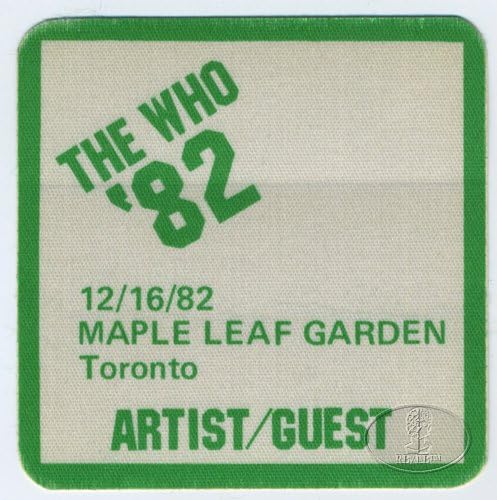 Dsö 1982 Veda Turu Kulis Geçidi Toronto Akçaağaç Yaprağı Bahçesi Kanada Yeşili
