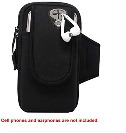 Spor Kol Çantası,Zouzt Evrensel Koşu Kollukları telefon tutucu Kılıfı Kulaklık Delikli Çanta iPhone 11 11pro Xs Max / Xs / se 8, Galaxy