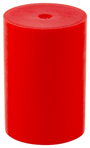 Boru Uçları için Kapaklar Q289LQ1 Plastik Manşon Kapağı. SC-289-L, PE-LD, Kapak Kimliği 1,250 Uzunluk 1,75, Kırmızı (100'lü Paket)