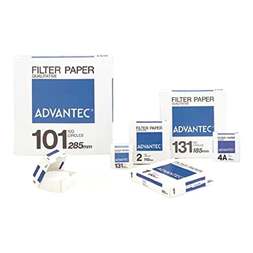 Advantec MFS N010115. 0CM Kalitatif Filtre Kağıdı, No. 101, 0.21 mm Kalınlık, 150 Uzunluk (100'lü Paket)