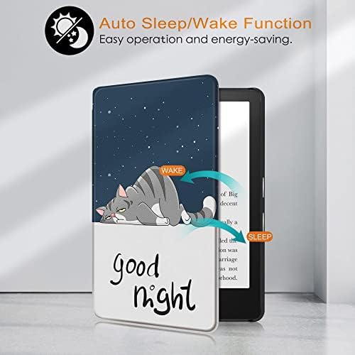 Kılıf için Tüm Yeni Kindle 10th Gen 2019 Sürümü Sadece-En İnce ve En Hafif akıllı kapak ile Otomatik Uyandırma / Uyku (Uygun Değil