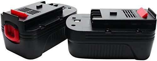 2 - Pack-Yedek Black & Decker için XTC183BK Pil ile Uyumlu Black & Decker 18V HPB18 Güç Aracı Pil (1500mAh NİCD)