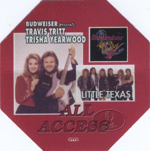 Trisha Yearwood Travis Tritt 1993 Sahne Arkası Geçişi Küçük Teksas