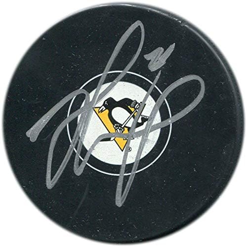 Matt Murray İmzalı Pittsburgh Penguins Diski-İmzalı NHL Diskleri