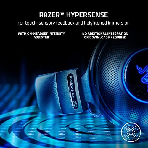 Razer Kraken V3 Pro HyperSense Kablosuz Oyun Kulaklığı ve Deri Bellek Köpük Minderler ve Basilisk Ultimate HyperSpeed Kablosuz Oyun