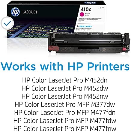 HP 410X Macenta Yüksek Verimli Toner + HP Profesyonel Kağıt, Parlak, Lazer, 8,5 x 11,50 Kağıtlar