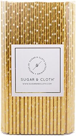 Şeker ve Kumaş Kağıt Pipetler, Altın Yıldız Patlaması, 125 Sayım