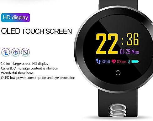 Smartwatch Renkli Ekran Aktivite, tstracker Su Geçirmez Spor Bileklik Uyku Gözetim Erkekler Çocuklar için ıOS Android için