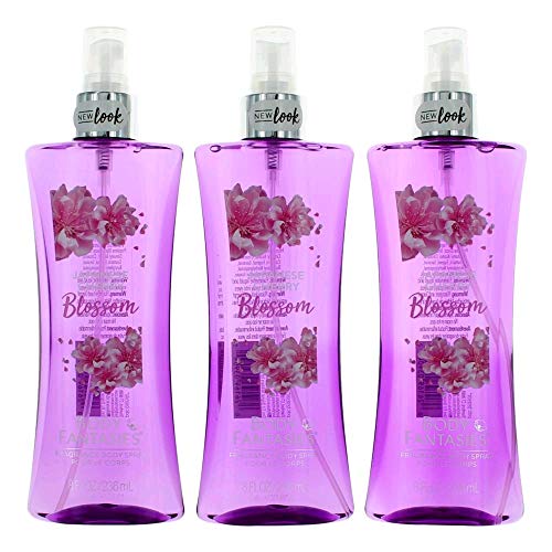Parfums De Coeur Japon Kiraz Çiçeği Vücut Fantezileri, 3 Paket 8oz Koku Vücut Spreyi kadınlar