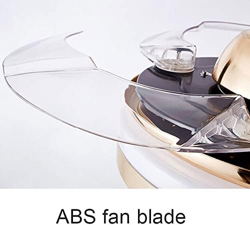 Fabrika fiyat İskandinav Postmodern ABS bıçak Fan avize ev ışık lüks akrilik tavan vantilatörü lamba LED Trikromatik Karartma Fan ışık
