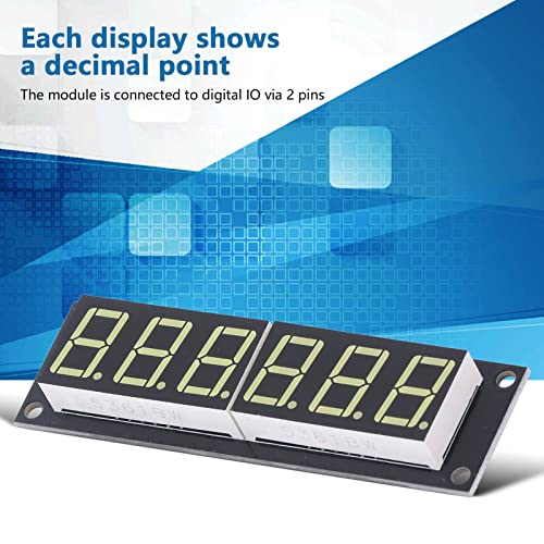 6 Haneli Ekran Tüp, 2 Pins beyaz ışık tak ve Çalıştır dijital Ekran Modülü ondalık Ev Kullanımı için