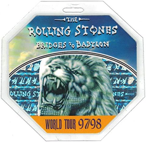 Rolling Stones Metalik Özel Konuk Kulis Geçişi Köprüler Babylon'a Tur '97 - '98