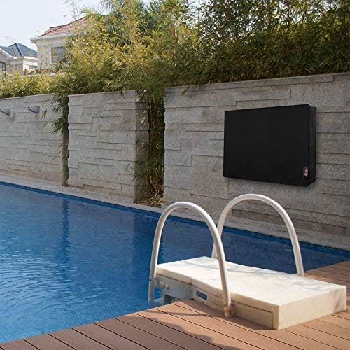 KOLIFE K LİFE Dış Mekan TV Kapağı 40 ila 43 inç, Su Geçirmez ve Hava Koşullarına Dayanıklı, Dış Düz Ekran TV için 39,5G x 25Saate Kadar