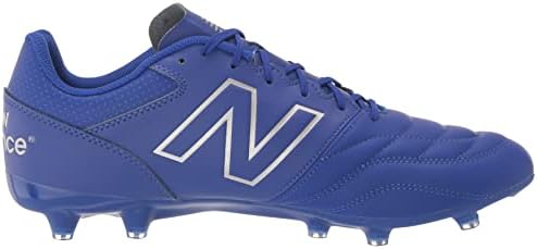 New Balance erkek 442 V2 Takım FG Futbol Ayakkabısı, Mavi / Beyaz, 9