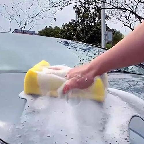 ECYC Araba yıkama süngeri Yumuşak Büyük Temizleme Süngeri Araba Kalın Sünger Blok Araba Styling Malzemeleri Oto Yıkama Araçları Ev