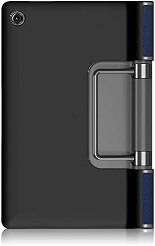 Kepuch Custer Lenovo Yoga Tab 11 YT-J706F, Ultra-İnce PU-Deri Sert Kabuk Kapak için Lenovo Yoga Tab 11 YT-J706F-Blue