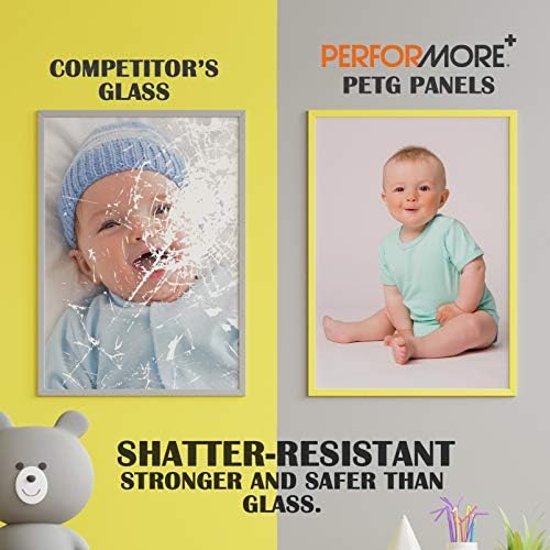 5 Paket 8x10 İnç Pleksiglas Levha koruyucu film, 0.04 Kalın PETG Panelleri, Şeffaf Akrilik Plastik Levha Resim Çerçevesi, Davetiyeleri,