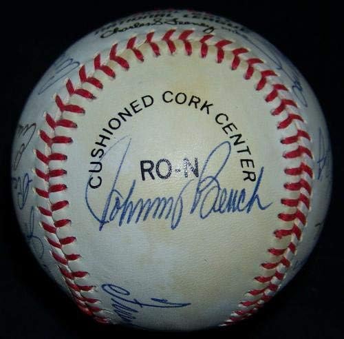 Solak Gomez Judy Johnson Johnny Bench Frank Robinson Beyzbol JSA AH Loa'yı İmzaladı! - İmzalı Beyzbol Topları
