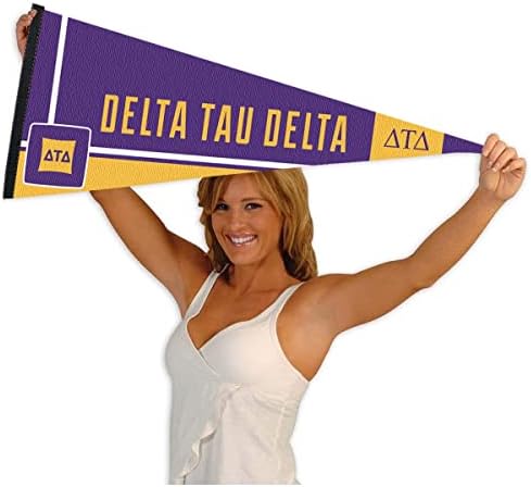 Delta Tau Delta Yunan Flama Afiş Bayrak