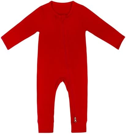 Jimonda Bebek Pijama, Bebek Kız Erkek Ayaksız Uyuyanlar, Cinsiyet Nötr Bebek Giysileri, Bambu Kaburga, 2 Yönlü Fermuar Kapatma
