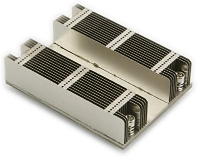 Supermicro CPU SNK-P0047PSM 1U Pasif Ön Soğutucu Orta Hava Kanalı X9 / X10 Kahverengi Kutu