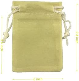 Palmhomee 6 paket Kadife İpli Çanta hediye çantası Kadife Kese Takı Düğün ve Parti Favor (12x16 İnç, Siyah)