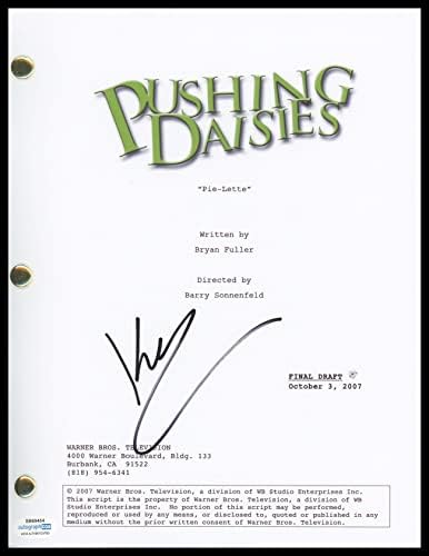 Kristin Chenoweth Pushing Daisies İmzalı' Pie-lette ' Bölüm Senaryosu ACOA
