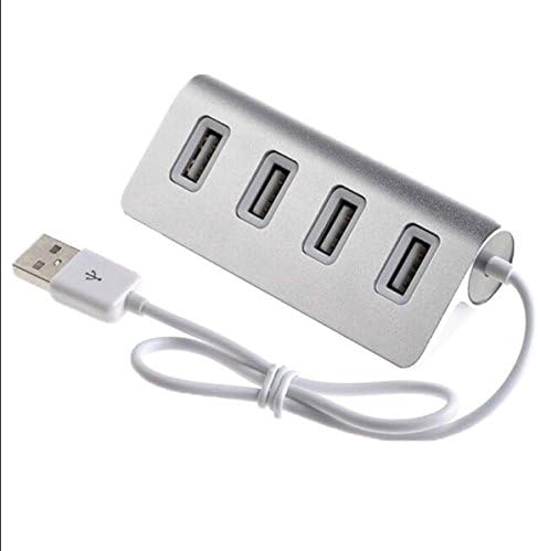 4 Portlu USB 2.0 Çoklu HUB Splitter Genişletme Adaptörü PC Dizüstü Mac için Yüksek Hızlı (4 Port)