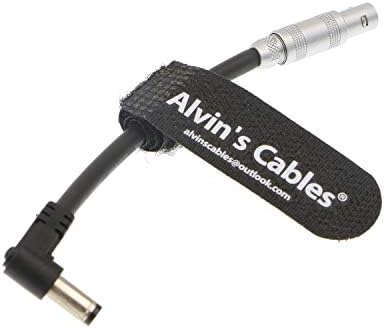 Alvin'in Kabloları Z CAM E2'den DC Güç Kablosuna 4 Pin'den Nitze Plakasından Dik Açılı DC'ye