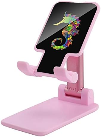 Renkli Denizatı Katlanabilir cep telefonu Standı Ayarlanabilir tablet Tutucu Dağı Ev Ofis Masaüstü Pembe Tarzı