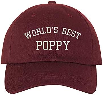 Dünyanın en iyi Haşhaş Beyzbol Şapkası-Baba şapkaları için Büyükbaba Hediyesi