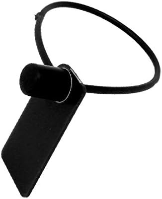 X-DREE 100 Adet 170mm Uzunluk Kendinden Kilitlemeli Naylon İşaretleyici Etiketleri kablo bağı Zip Siyah (100 Adet 170mm de Longitud