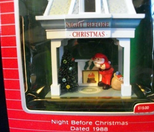 Noel'den Önceki Gece Işıklı Hallmark Süsü 1988