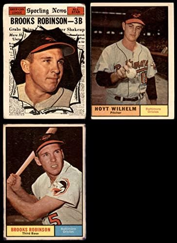1961 Topps Baltimore Orioles Takım Seti Baltimore Orioles (Set) GD + Orioles
