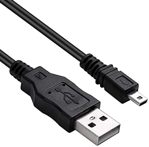 Ana Kabloların Değiştirilmesi Çoğu Lumix Serisi Dijital Fotoğraf Makinesi için Uyumlu Panasonic USB Kablosu (Görüntü Aktarımı/Pil Şarj