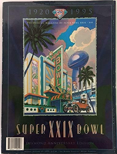 Super Bowl XXIX İmzasız Programı-NFL Programları