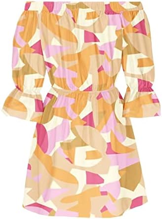 QtthZZr Parti Elbiseler Kadınlar için 2023 Seksi, Artı Boyutu Doğum Günü Festivali Fırfır Kollu Abiye Kadın Moda