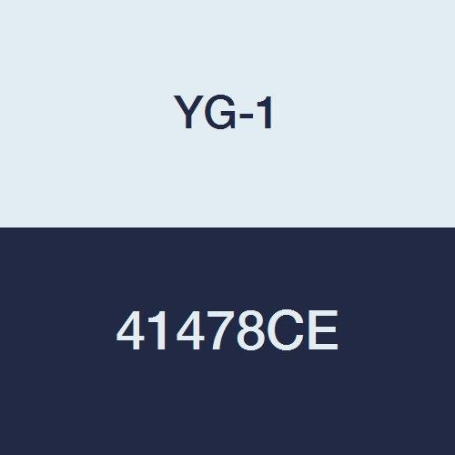 YG - 1 41478CE HSSCo8 Bilyalı Burun Frezesi, 2 Flüt, Normal Uzunluk, TiAlN-Extreme Finish, 5 Uzunluk, 2