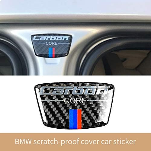 Karbon Fiber direksiyon Sticker M Şerit Amblemi 3D Araba Sticker ile Uyumlu BMW e46 e39 e60 e90 f30 f34 f10 1 2 3 5 7 Serisi x1 x3